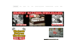Desktop Screenshot of midwestmattress.net